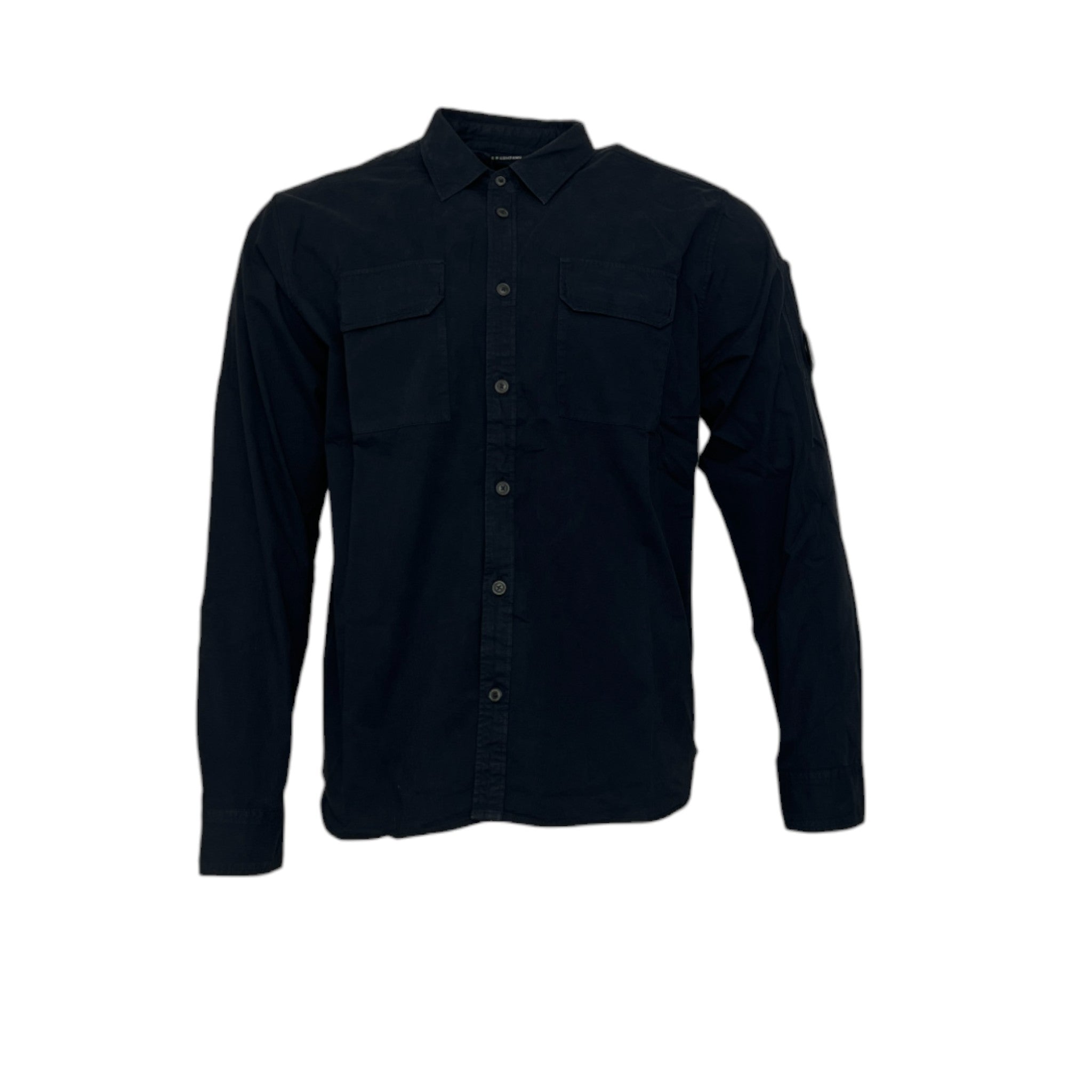 C.P Company Navy Button Shirt