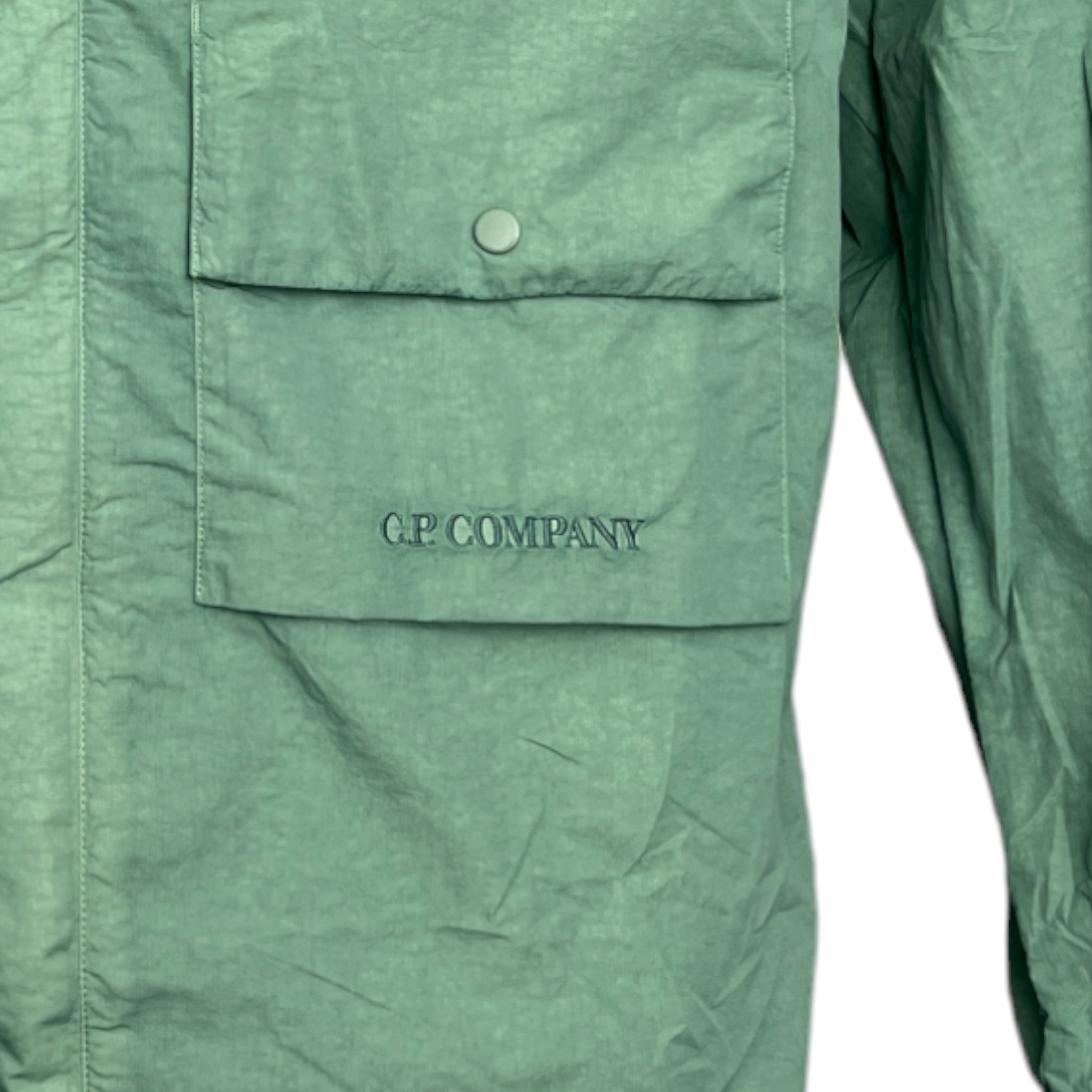 C.P Company Green Nylon Overshirt