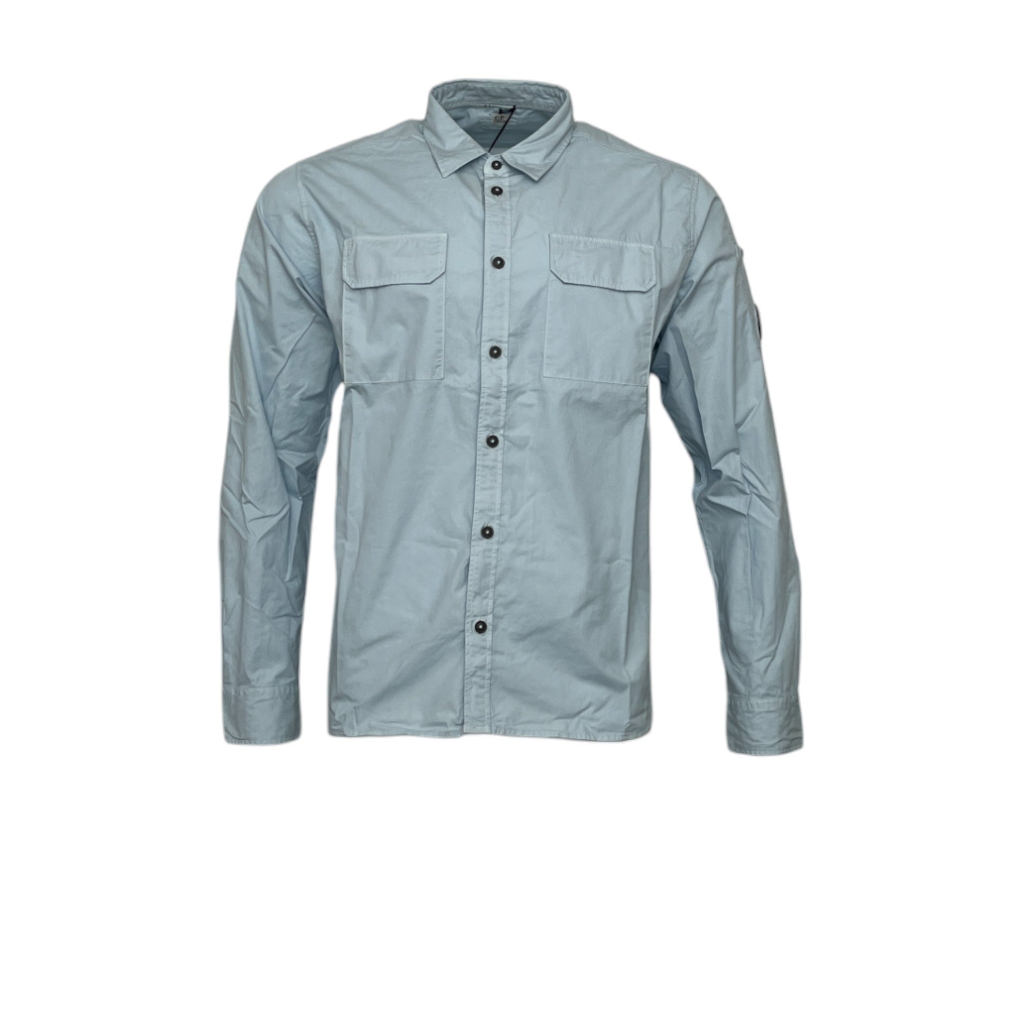 C.P Company Baby Blue Button Shirt