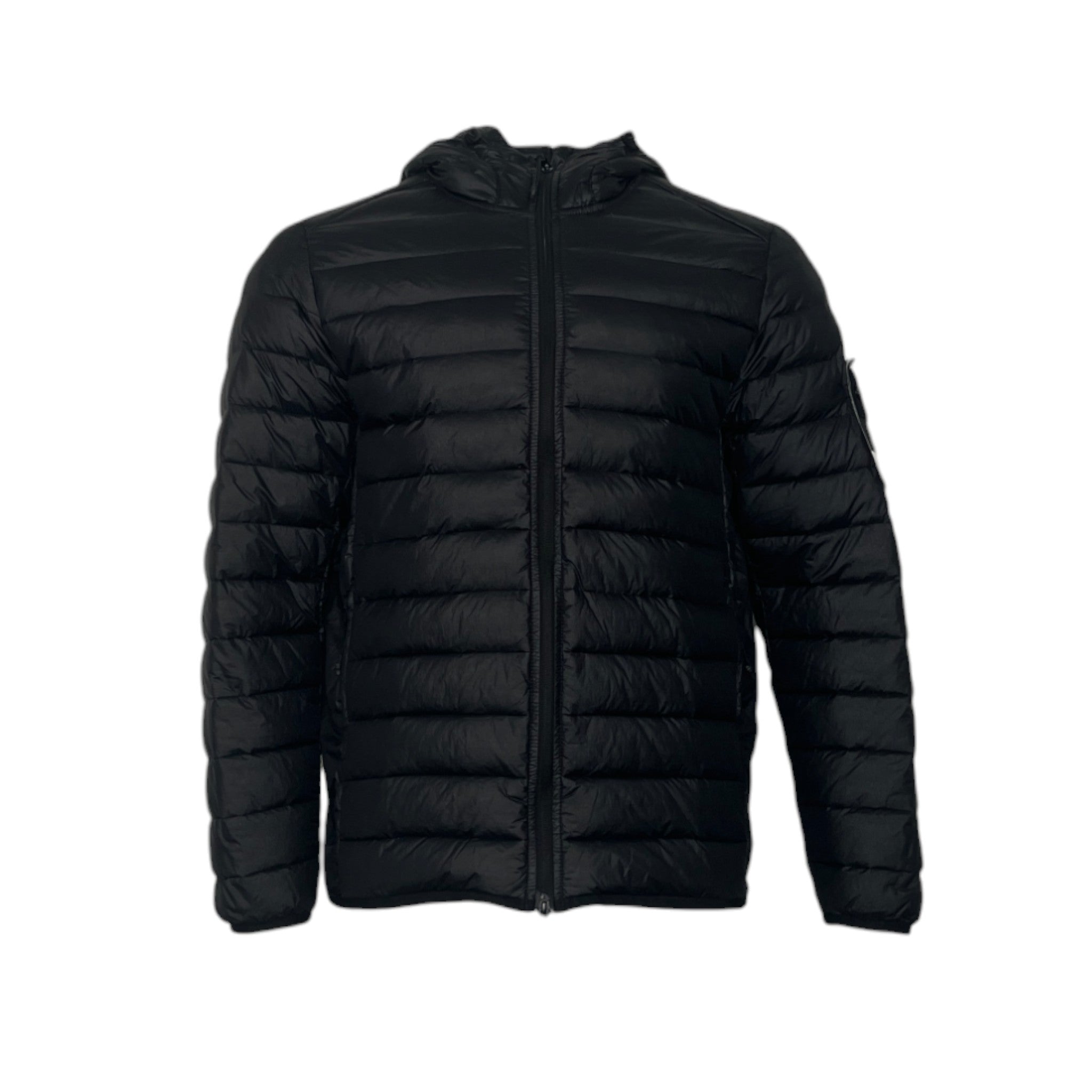 Stone Island Black Loom Woven R-Nylon TC Down Jacket