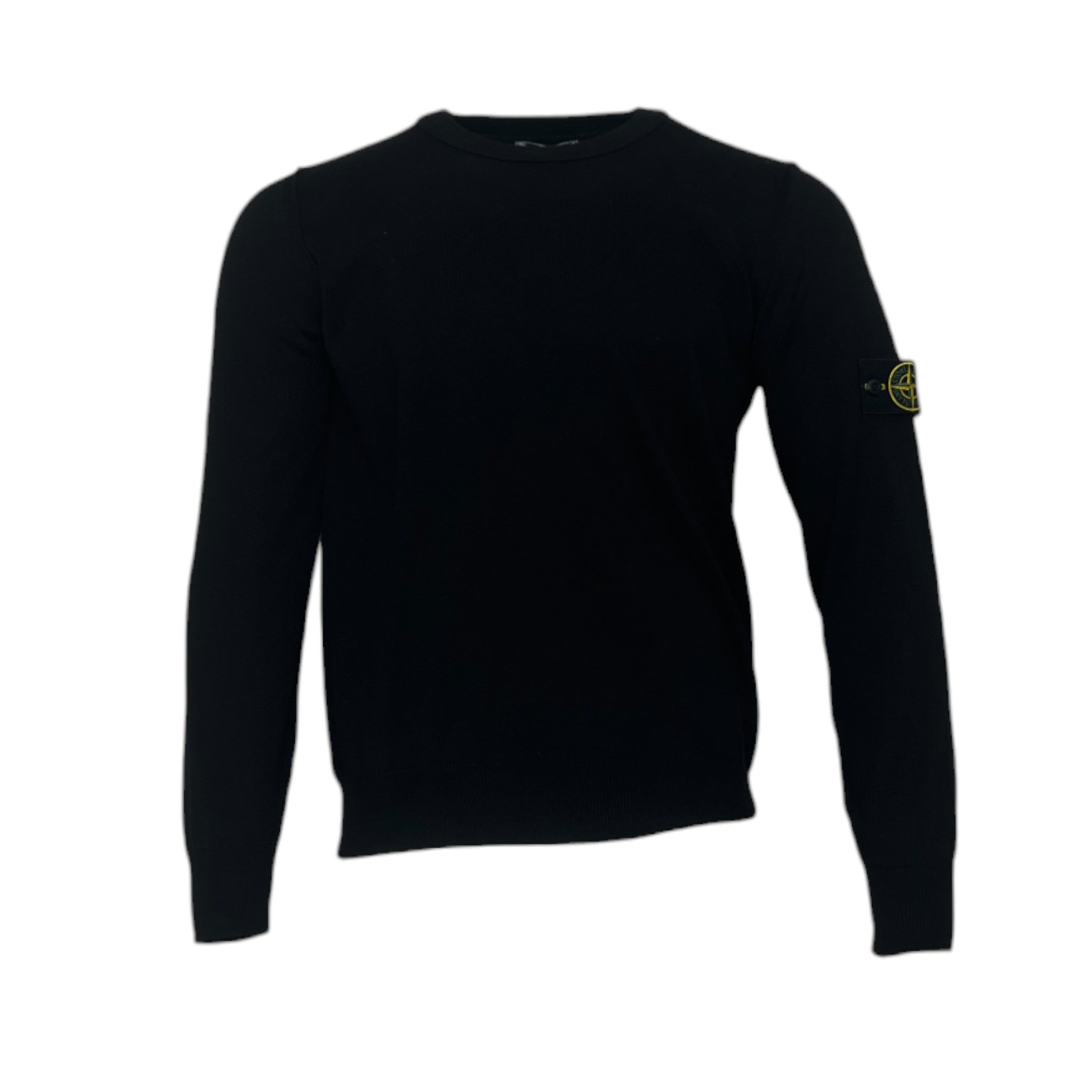 Stone Island Black Logo Sweatshirt