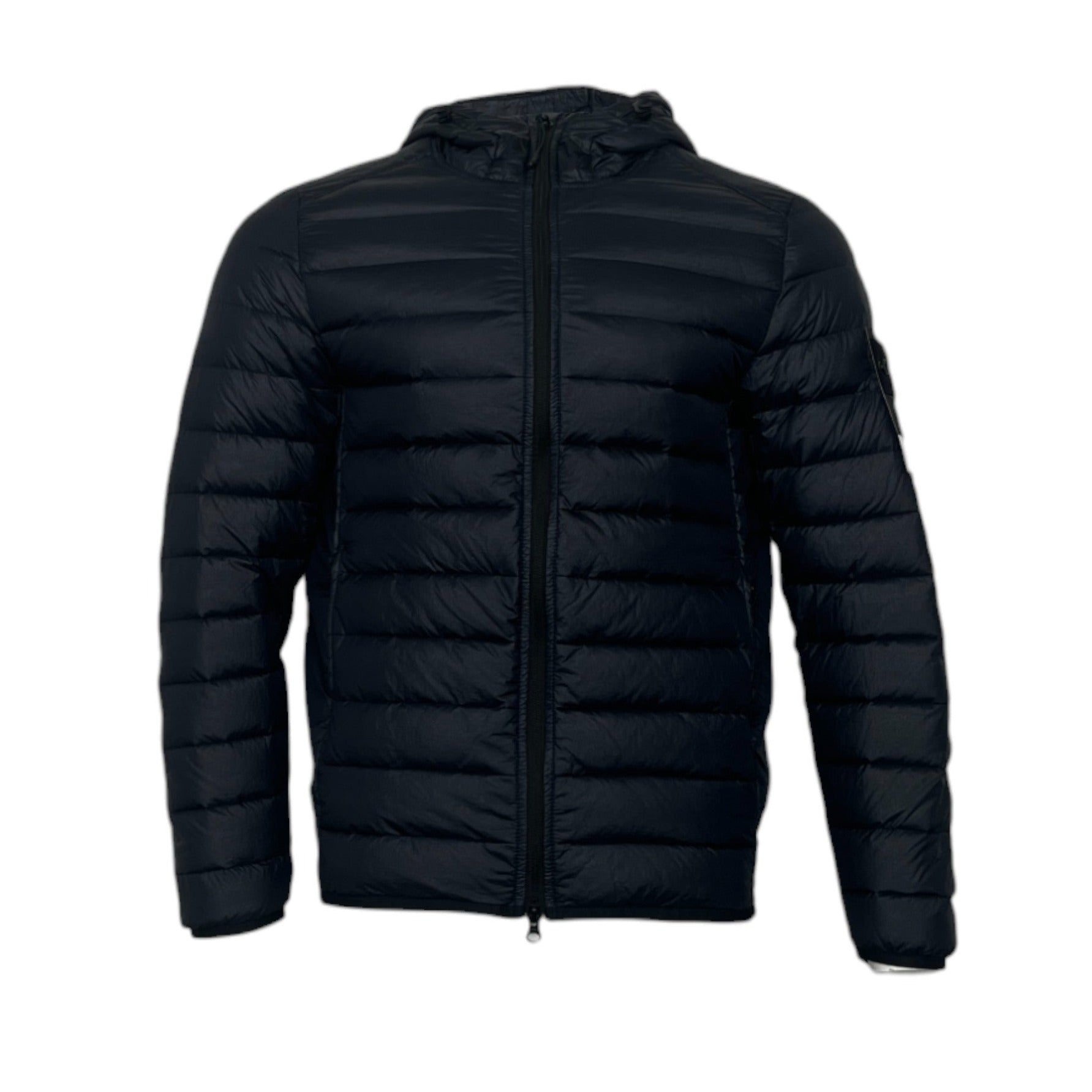 Stone Island Navy Loom Woven R-Nylon TC Down Jacket