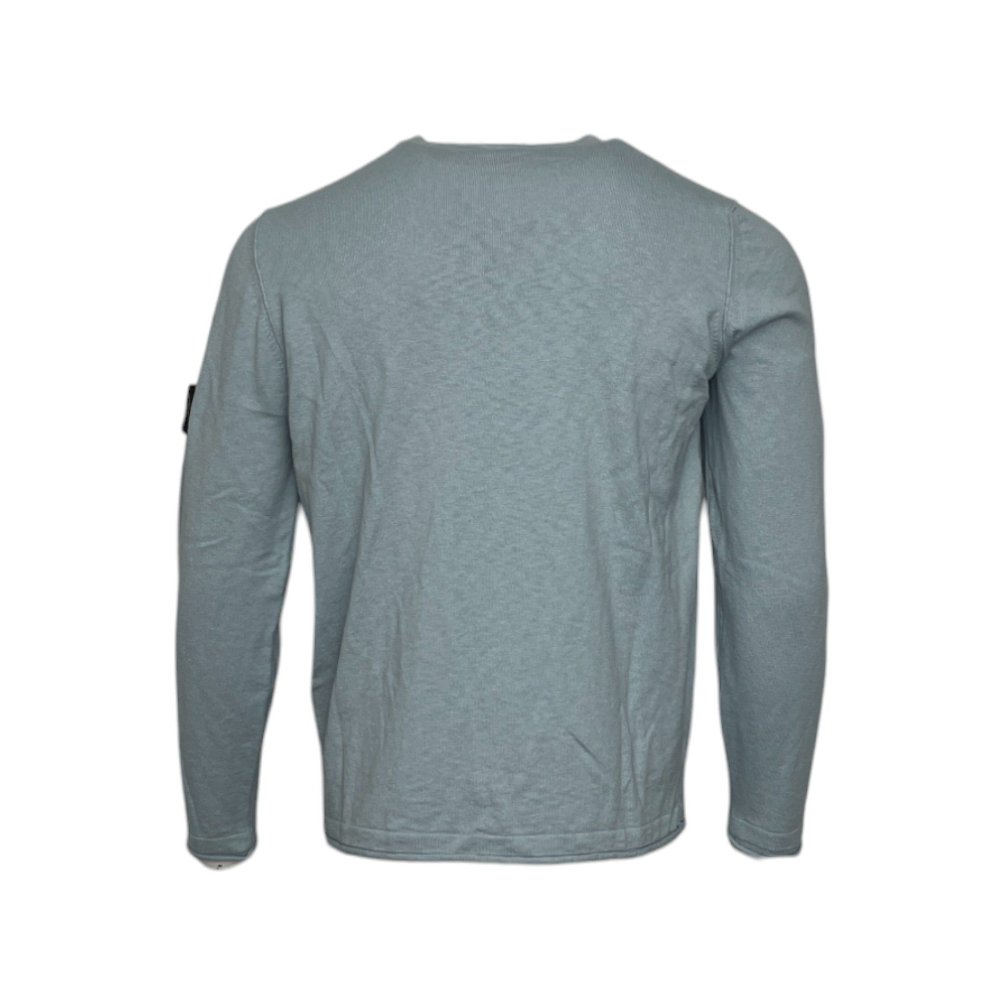 Stone Island Baby Blue Knitwear Sweatshirt