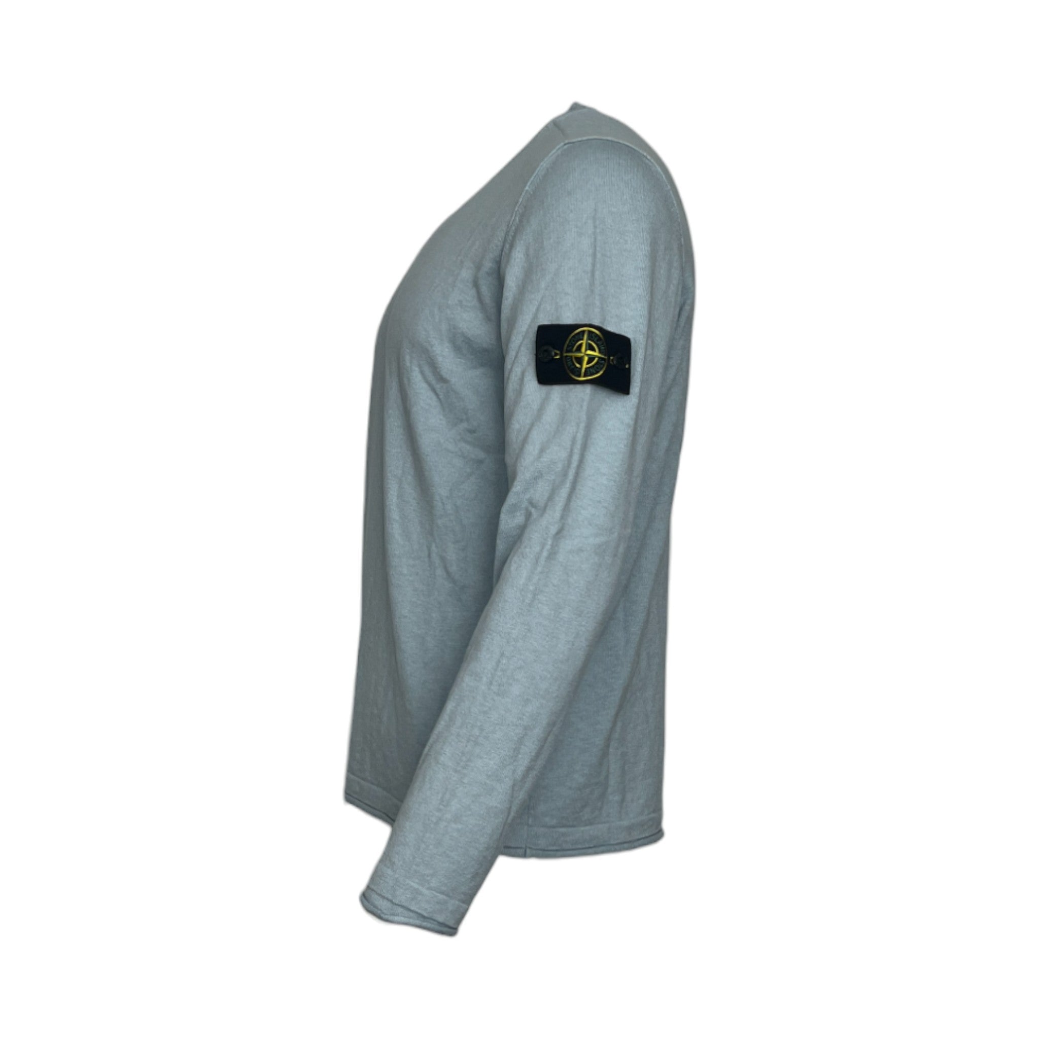 Stone Island Baby Blue Knitwear Sweatshirt