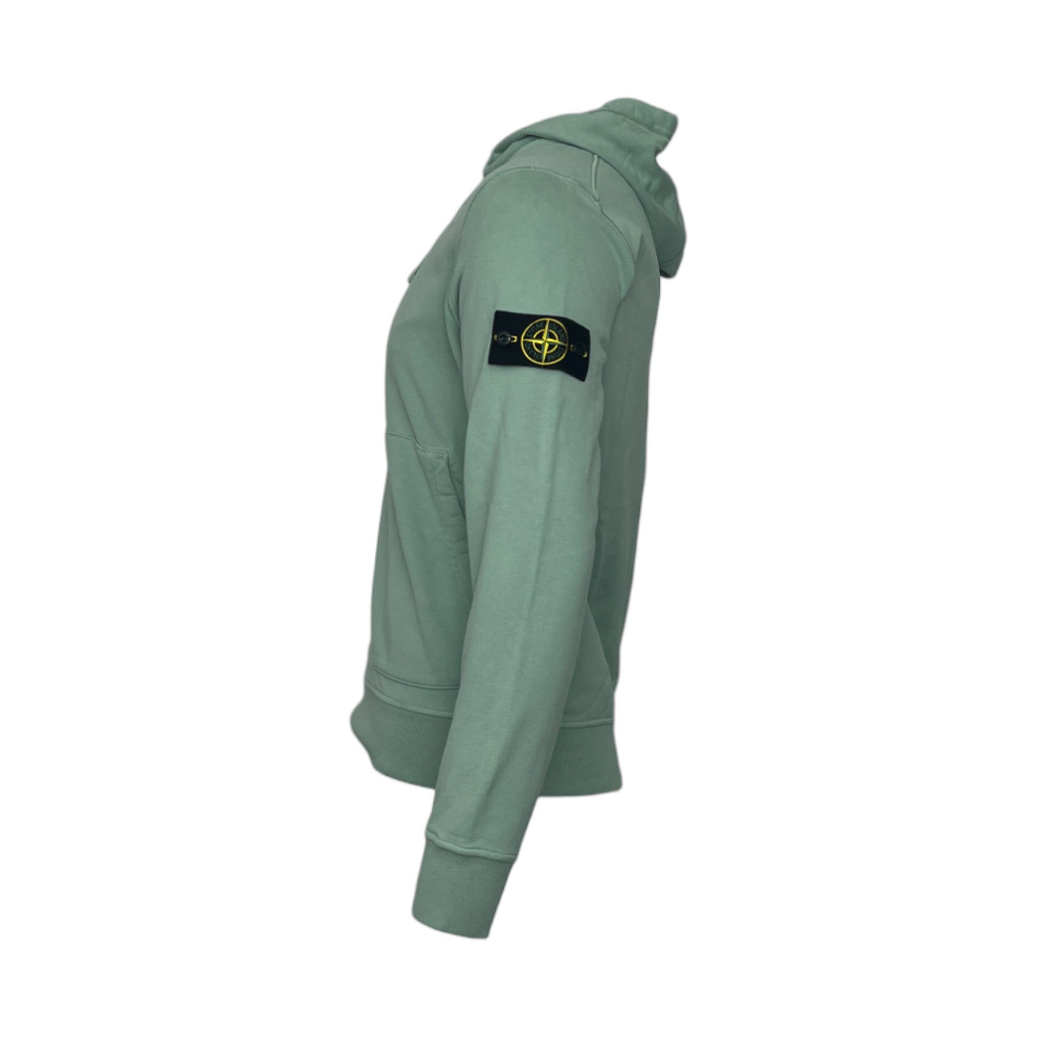 Stone Island Green Fleece Hoodie