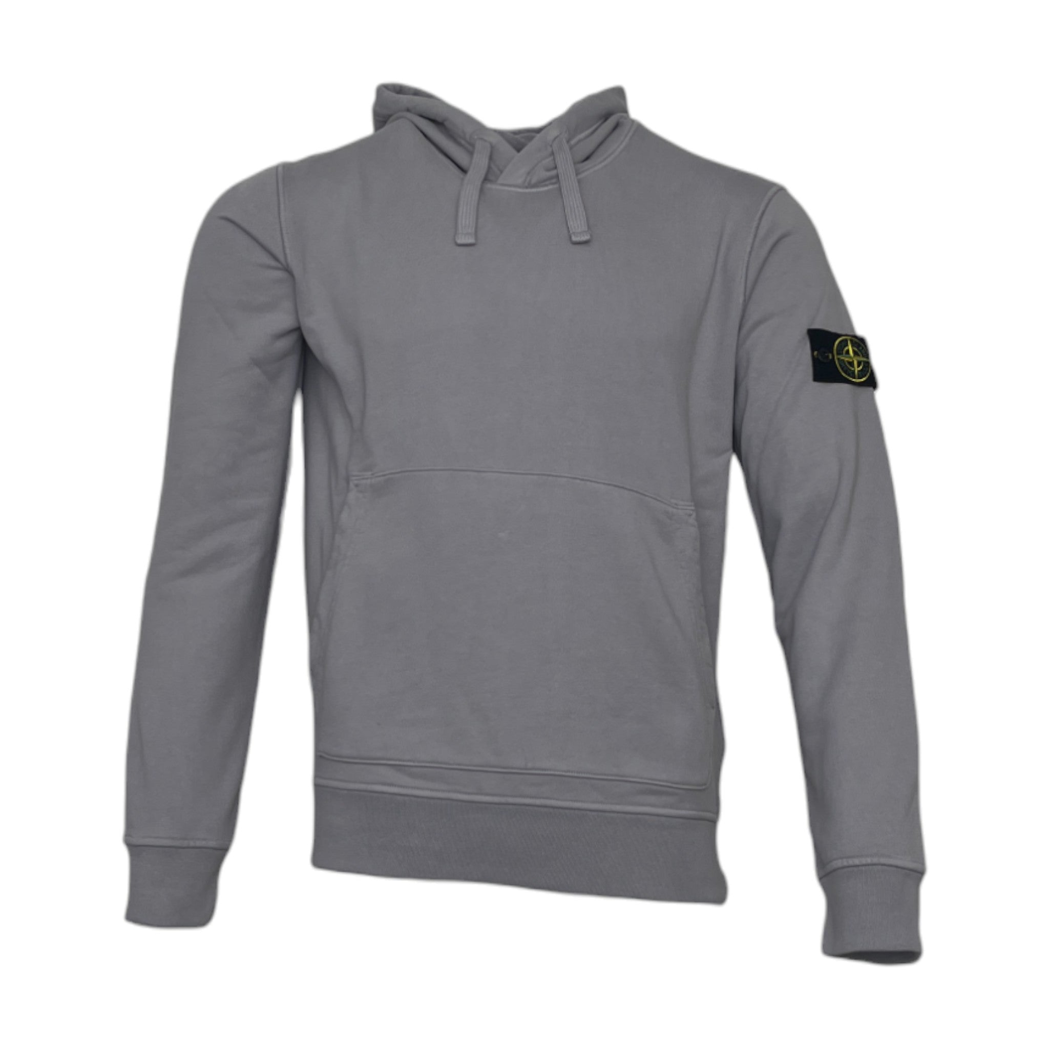 Stone Island Grey Fleece Hoodie