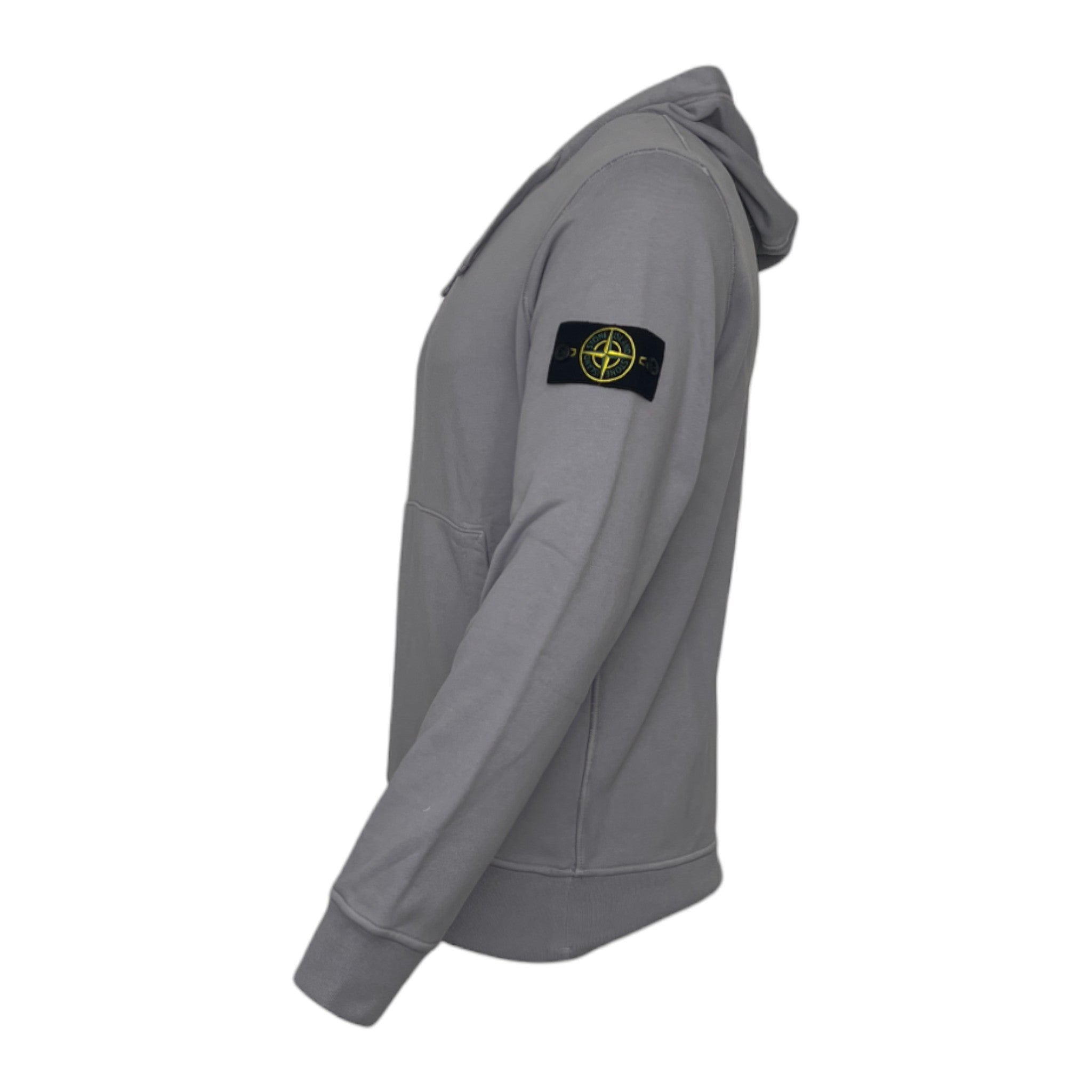 Stone Island Grey Fleece Hoodie