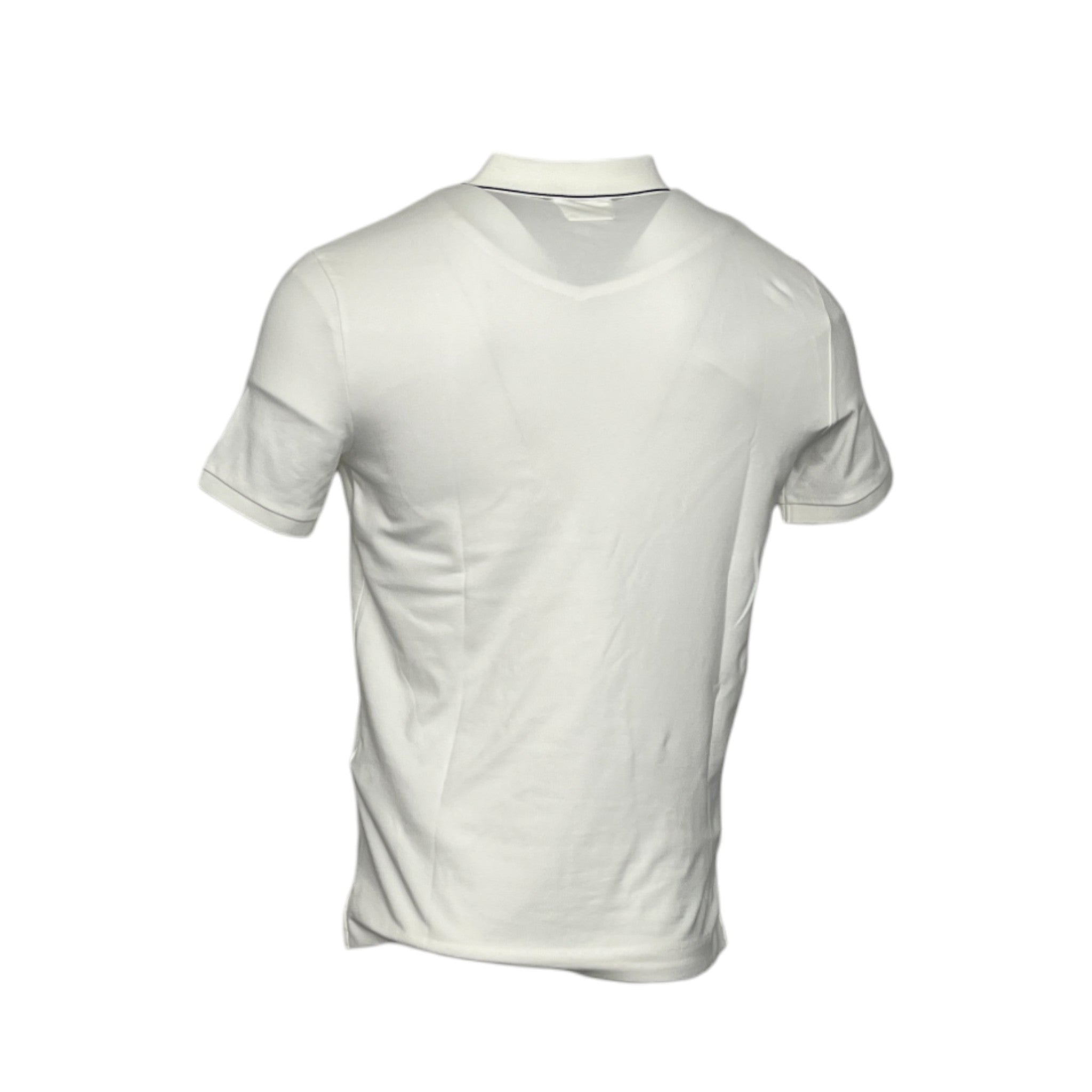 C.P Company White Cotton Polo Shirt